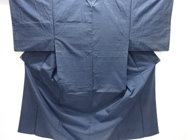 JAPANESE ENSEMBLE MENS KIMONO / DORO OSHIMA TSUMUGI